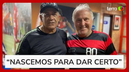 'Nascemos para dar certo', diz Nunes sobre dupla histórica com Zico no Flamengo