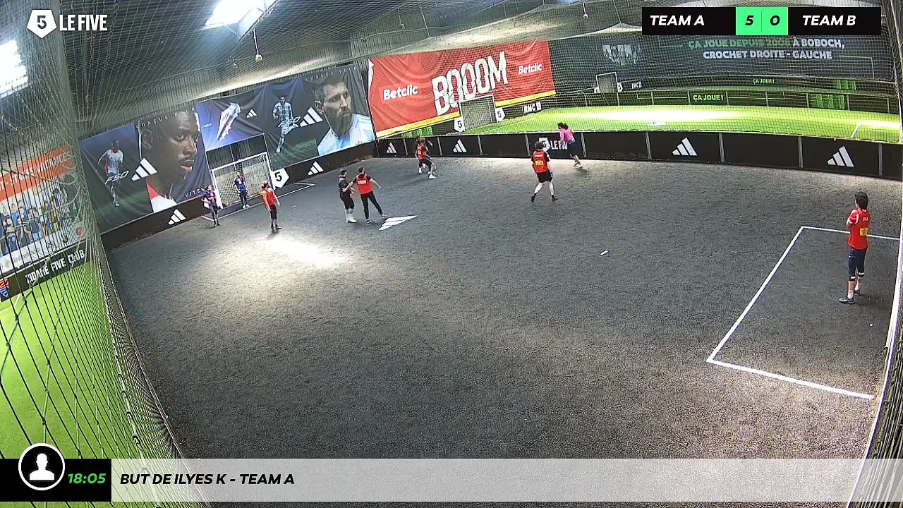 But de Ilyes K - Team A