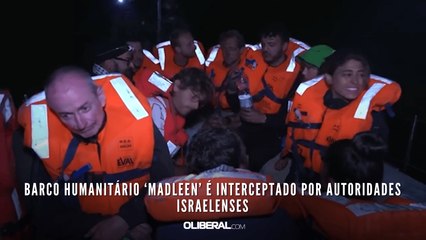 Barco humanitário ‘Madleen’ é interceptado por autoridades israelenses