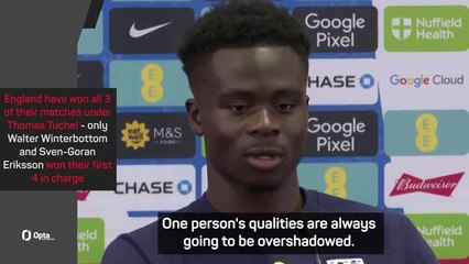 Tuchel 'demanding and intense' as England boss - Saka