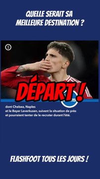 🚨 Le départ ! Manchester United ne compte plus sur Garnacho et pousse pour son départ