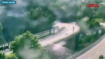 Due Tir imboccano contromano la A23: tragedia sfiorata