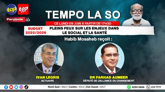 Tempo La So: Budget 2025/2026 : Pleins feux sur les défis pour le social et la Santé ?