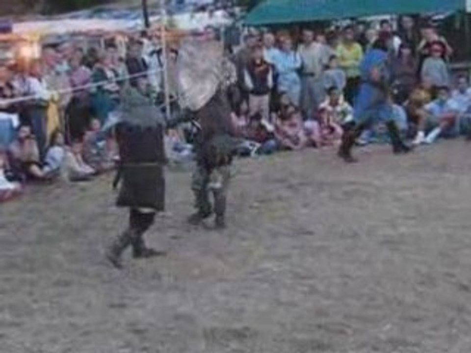 Avant spectacle de la bataille de castillon