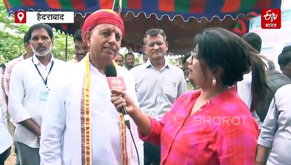 अन्नदाताओं के लिए मोदी सरकार का क्या है सिद्धांत, मंत्री भगीरथ चौधरी ने तेलंगाना में बताया