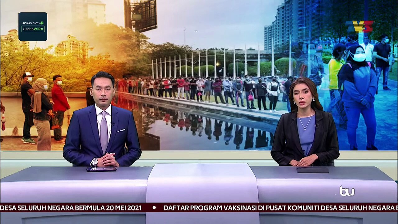 [TV3] Buletin Utama 2021 (22 08 2021) 19.00 WIB