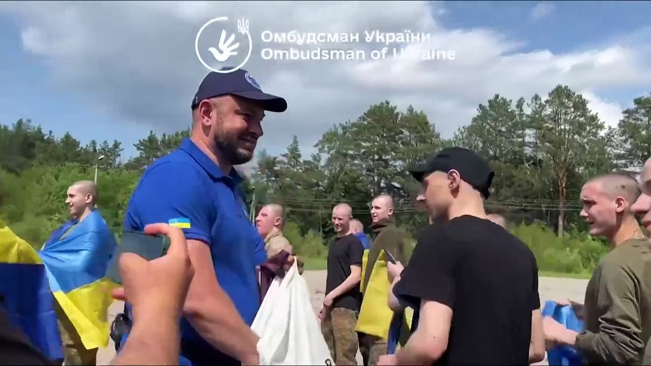 Freed prisoners of war returned as part of major Ukraine-Russia exchange deal