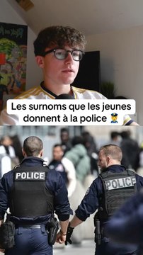 Les surnoms que les jeunesdonnent à la police 👮 #quizz #quiz #police #policier ##classement