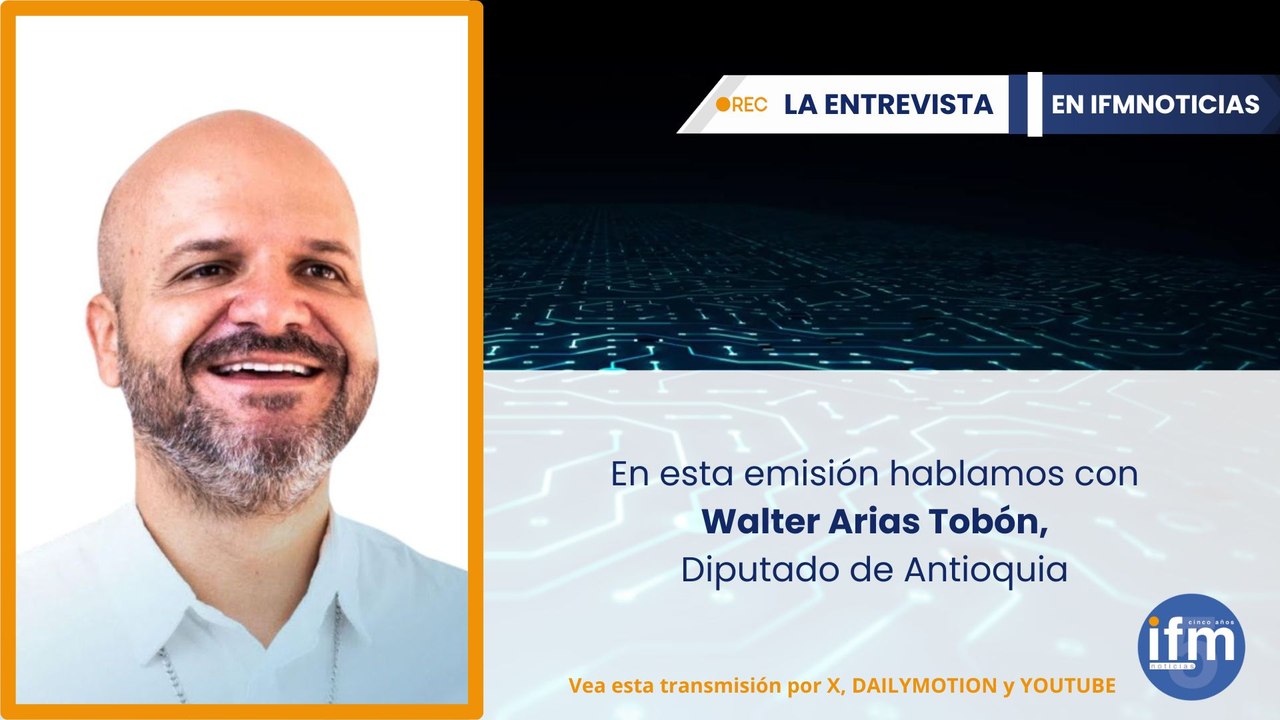 LA ENTREVISTA en IFMNOTICIAS: Una conversación con Walter Arias sobre fe, servicio y política