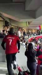 Ribery e adeptos portugueses