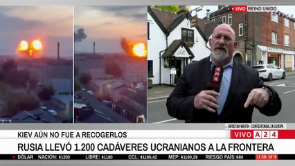 🌎🌍 RUSIA DEVUELVE 1200 CADÁVERES UCRANIANOS + MILEI SE REUNIÓ CON MACRON +  A24 EN LA SAN MARÍA