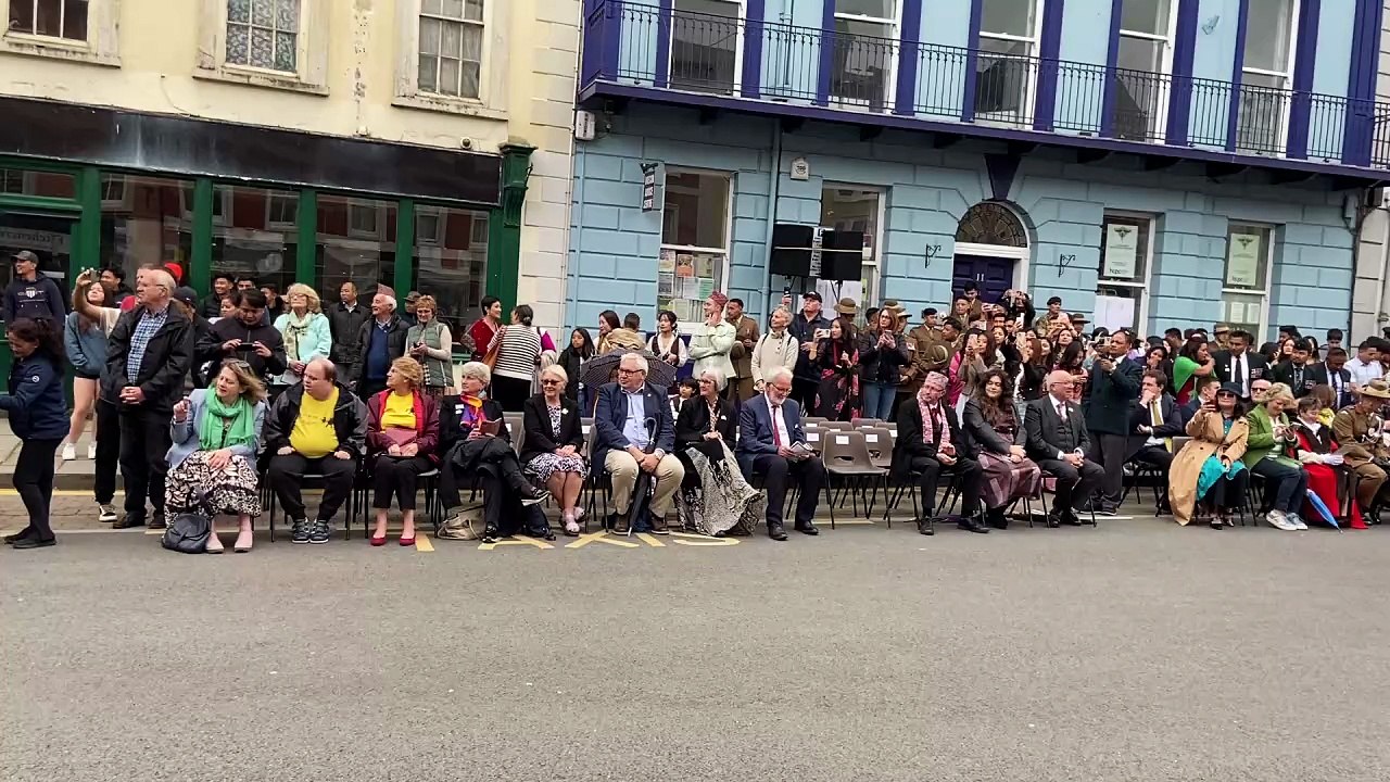 The Band of the Brigade of Gurkhas at Brecon Annual Freedom Parade 2025