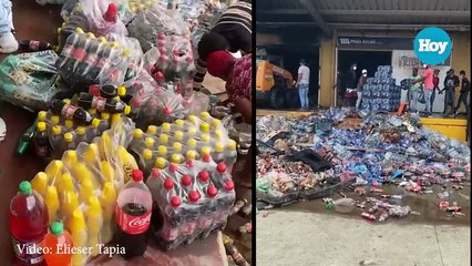 Las imágenes más impactantes del Merca Santo Domingo tras el incendio