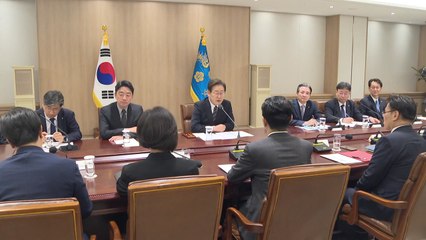 이 대통령 "속도감 있게 추경 편성...취약계층 우선" / YTN