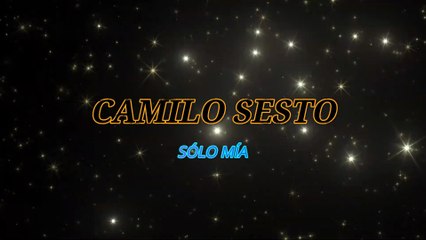 Camilo Sesto - Sólo Mía (KARAOKE)