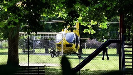 Incidente sul lavoro a Dosso. Arriva l'elisoccorso