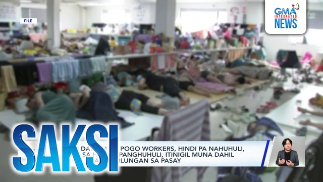 9,000 dayuhang POGO workers, hindi pa nahuhuli, ayon sa PAOCC; panghuhuli, itinigil muna dahil puno na ang kulungan sa Pasay | Saksi
