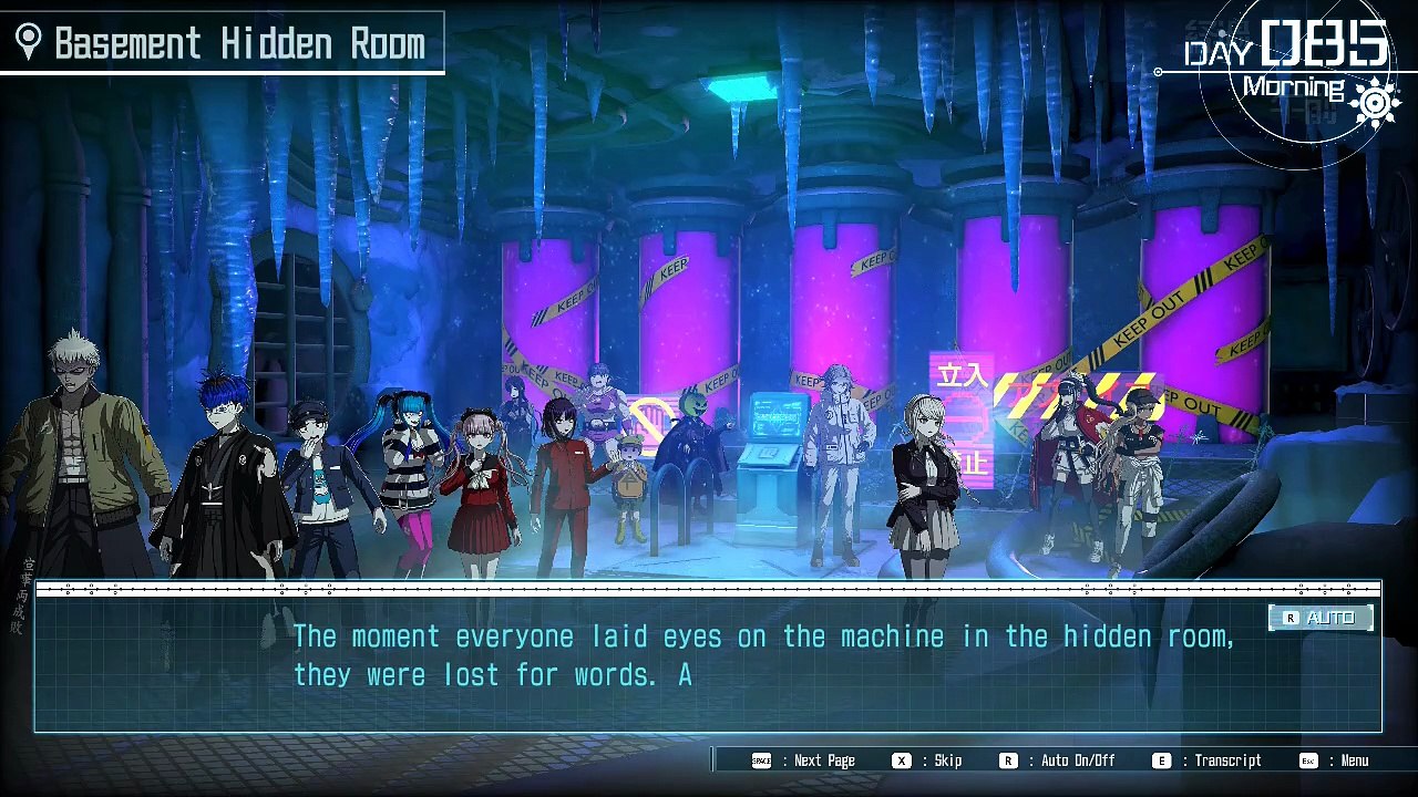 S.F. route academy destroyed ending 53 the Hundred Line -Last Defense Academy