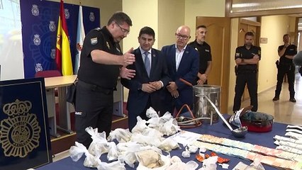 La 'operación Copérnico' en Ourense se salda con la mayor incautación de heroína en este año