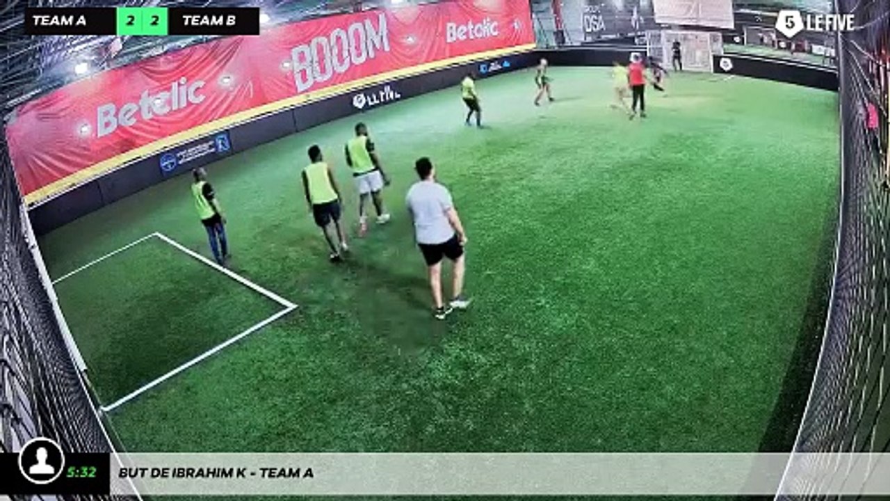 But de Ibrahim K - Team A