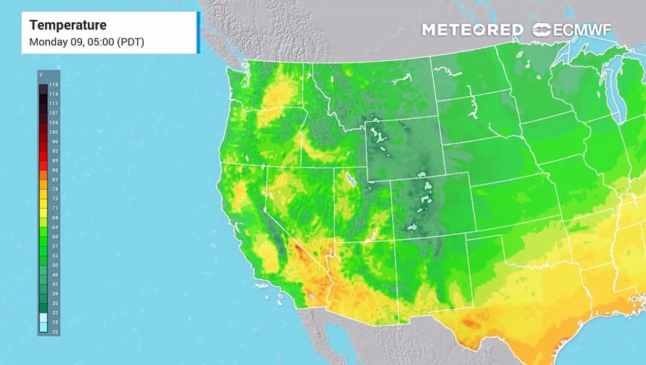 Heat wave out West