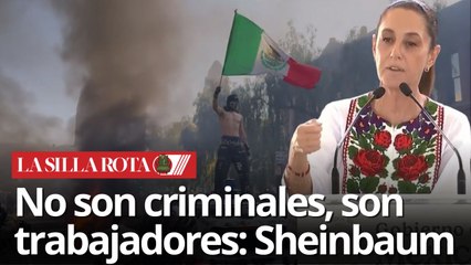 Sheinbaum condena redadas del ICE y violencia en Los Ángeles
