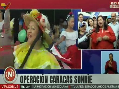 Alcaldía de Caracas pone en marcha operación Caracas Sonríe en la parroquia El Valle