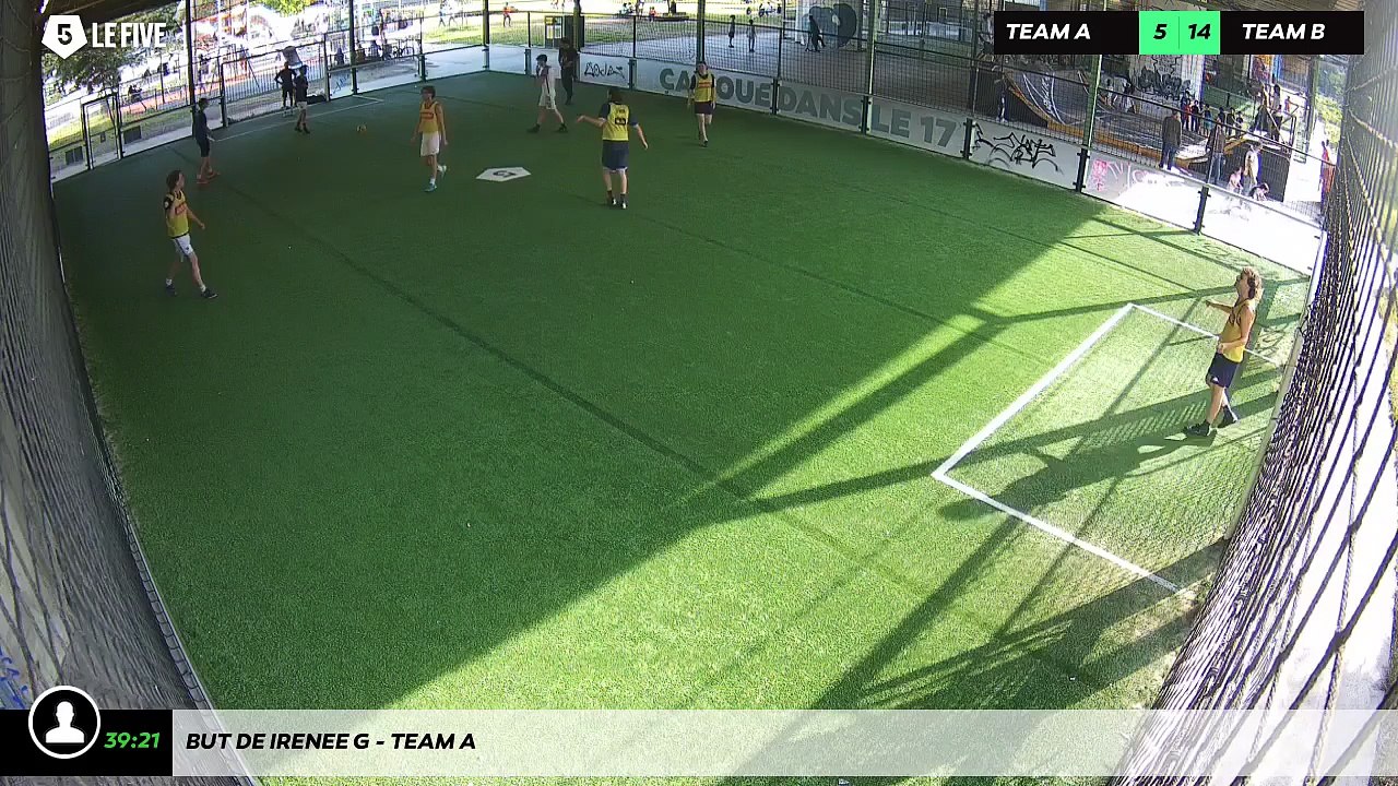 But de Irenee G - Team A