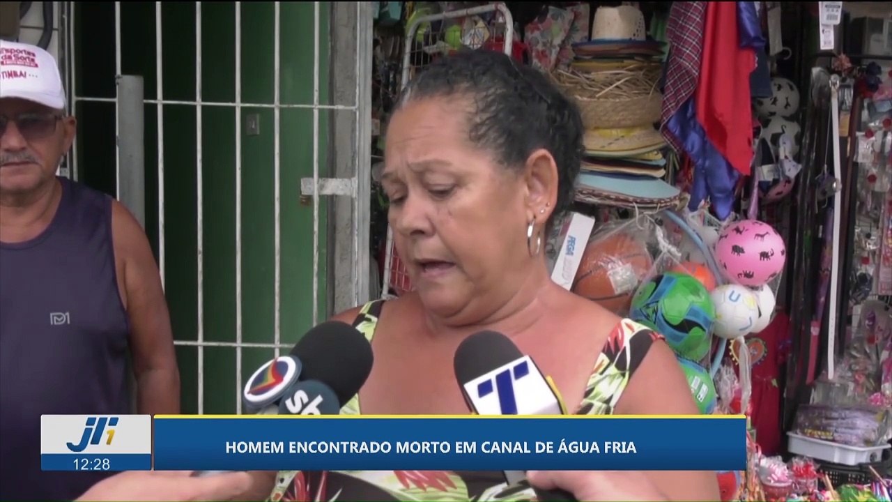 Homem encontrado morto em canal de Água Fria