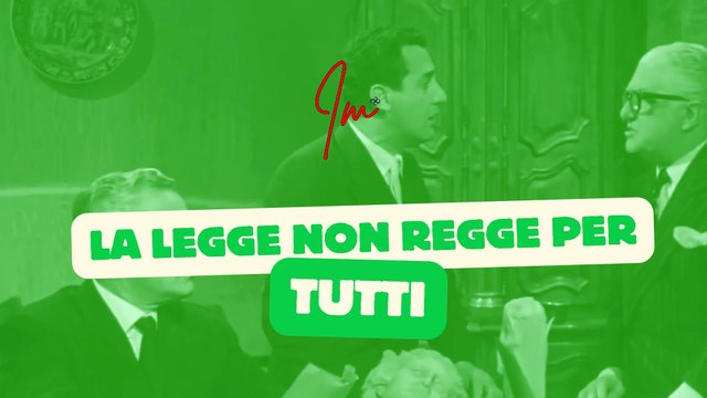 Short divertenti HD Alberto Sordi: LA LEGGE NON REGGE PER TUTTI #cinema #films #shorts #imtiwu