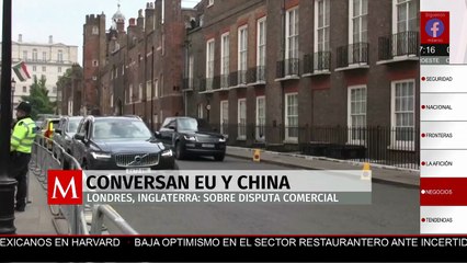 Inician en Londres negociaciones entre EU y China sobre aranceles