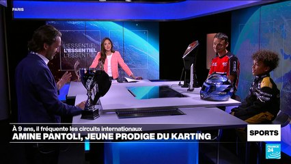 Karting : Amine Pantoli, 9 ans, jeune prodige en pleine ascension
