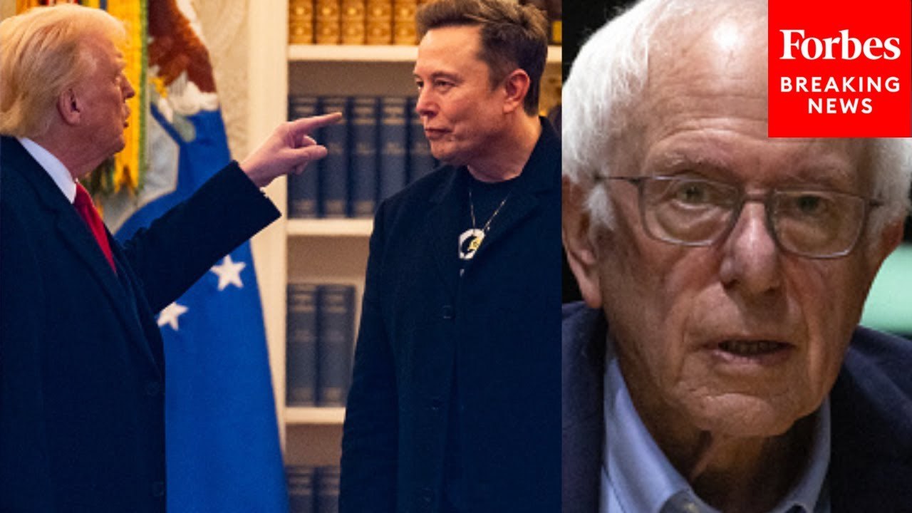 Bernie Sanders Give Unvarnished Take On Trump-Musk Public Feud