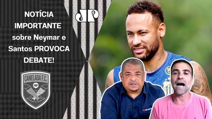 "Cara, a INFORMAÇÃO QUE SAIU é que o Neymar..." NOTÍCIA IMPORTANTE sobre BASTIDORES do Santos!