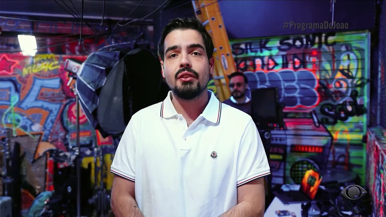 João Silva acompanha gravação de clipe do cantor Henry Freitas