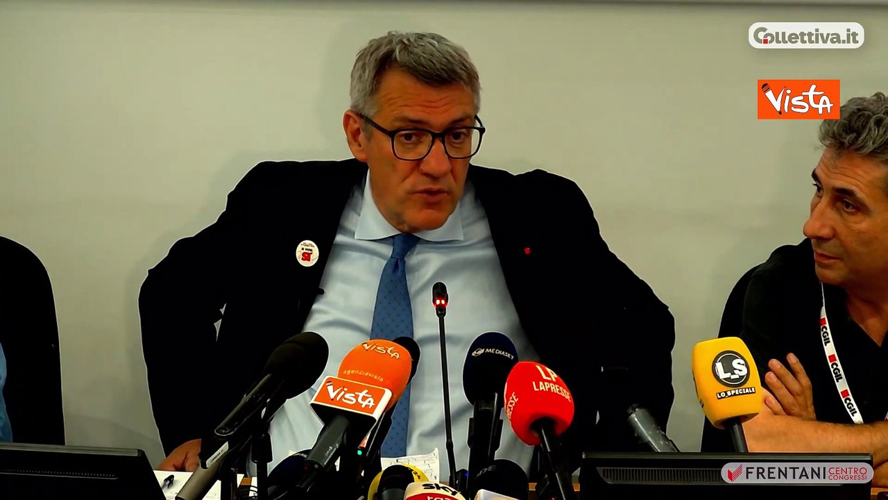Referendum, Landini (Cgil): "Lasciare? Non ci penso neanche lontanamente"