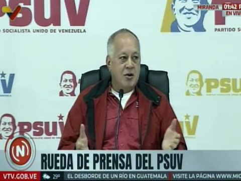 Sec. Gral. del PSUV Cabello: El 95% de las comunidades participaron en las Asambleas de Base