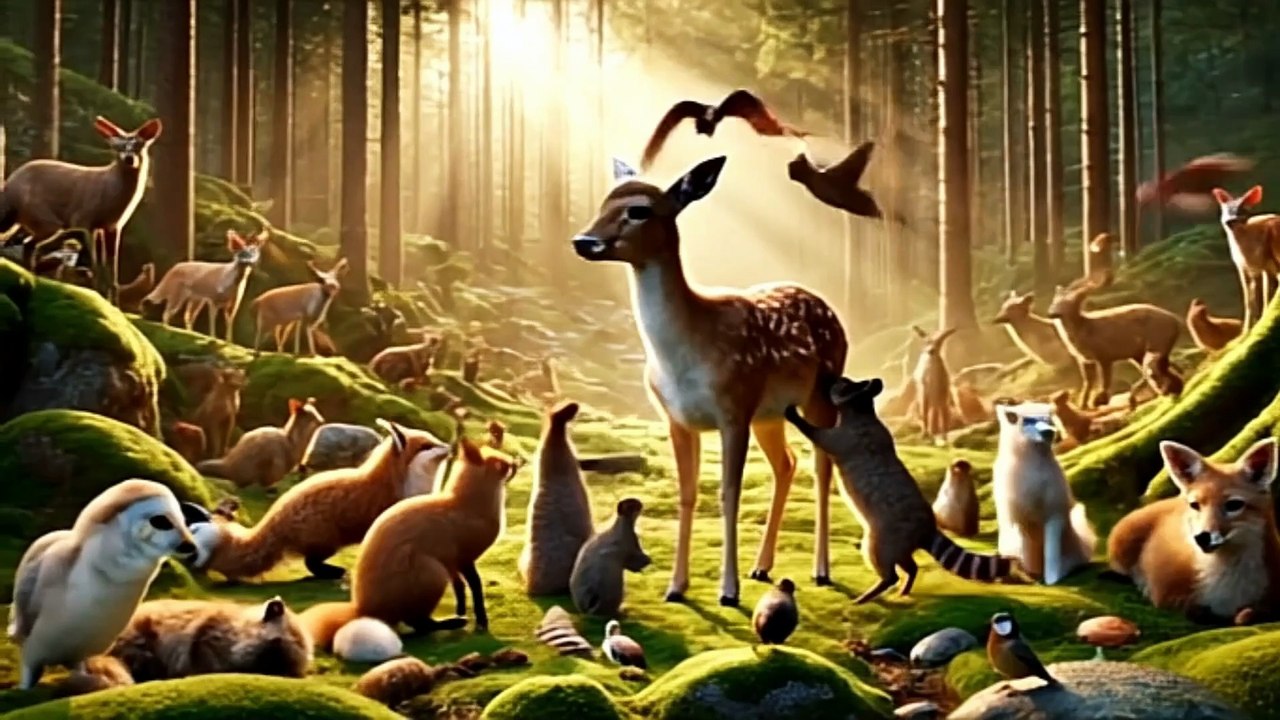 Der Löwe und das Reh – Eine Panchatantra-Fabel über Täuschung und Vertrauen