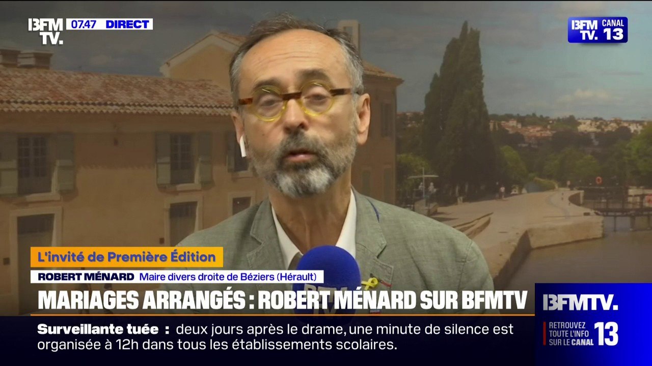 Robert Ménard jugé pour avoir refusé de marier un Algérien sous OQTF: "90% de la population ne comprend pas", assure le maire de Béziers