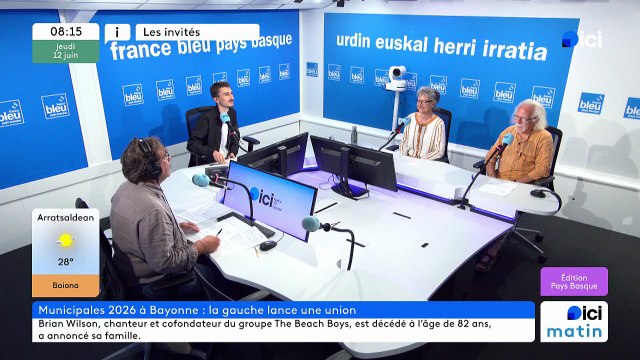 La gauche bayonnaise veut se rassembler dès le premier tour des élections municipales