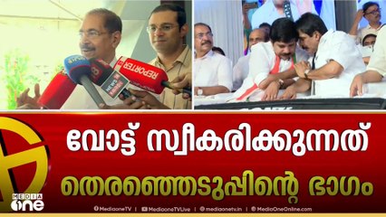 വെൽഫെയർ പാർട്ടി മുന്നണിയുടെ ഭാഗമല്ല, വോട്ട് സ്വീകരിക്കുന്നത് തെരഞ്ഞെടുപ്പിൻ്റെ ഭാഗമായി: സണ്ണി ജോസഫ്