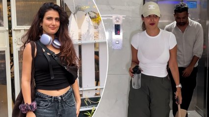 B-Town Beauties: Malaika Arora's Sassy White & Fatima Sana Shaikh's Banger Black Avatar!