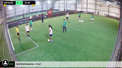 Faute de Omar M - Fc Sp