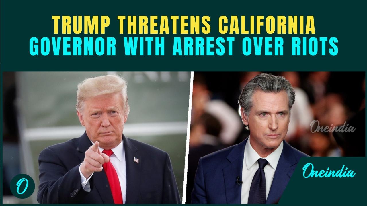 Trump-California FEUD Escalates After President THREATENS Newsom With Arrest | ICE Showdown Heats Up