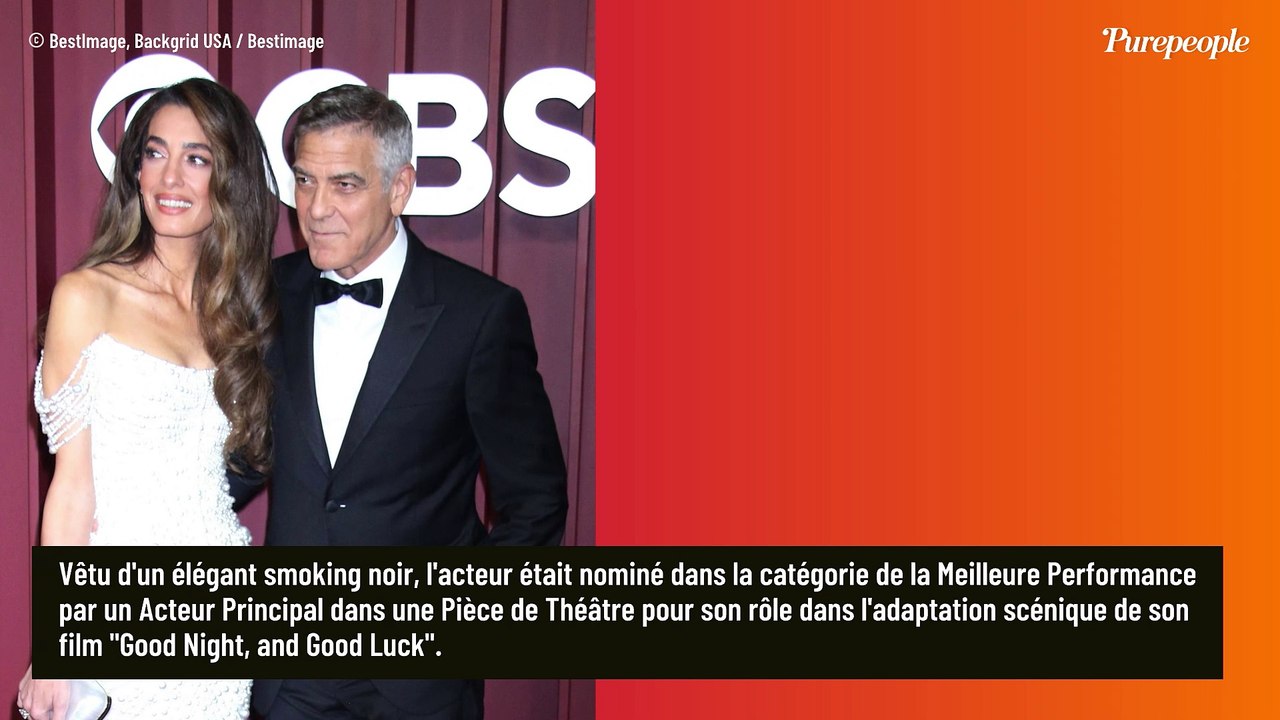 George Clooney : Sa femme Amal lui vole la vedette sur le tapis rouge, il se considère comme "l'homme le plus chanceux du monde"