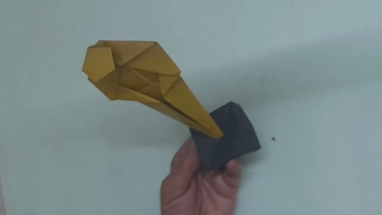 How to Make an Oscar Award with Paper | DIY Trophy Craft Tutorial