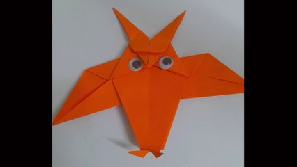 How to Make an Owl with Paper | Easy Owl Origami Tutorial