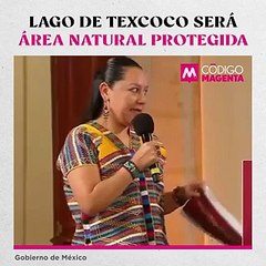 Lago de Texcoco será área natural protegida