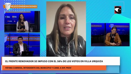 El Frente Renovador se impuso con el 58% de los votos en Villa Urquiza