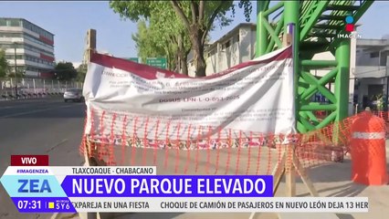 Incian las obras del Parque Elevado de Tlalpan; irá de Tlaxcoaque a Chabacano
